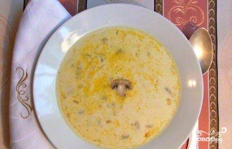 Грибы с сыром