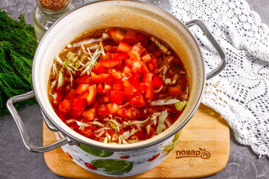Борщ со свеклой и помидором – пошаговый рецепт приготовления с фото