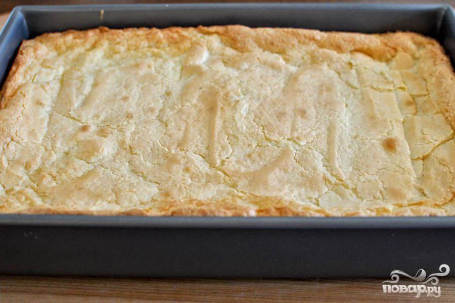Рецепт сахарного пирога со сливками пошагово в духовке с фото