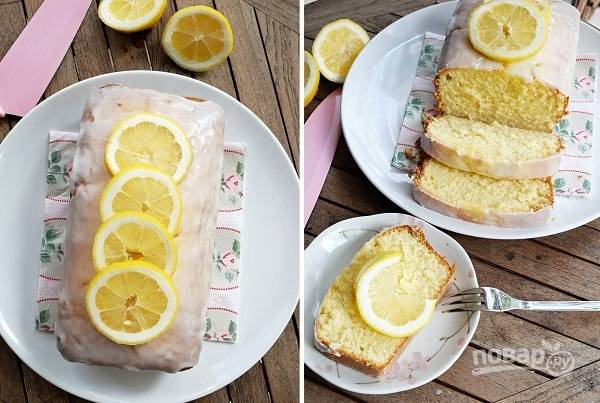 Лимонный кекс: рецепт приготовления с пошаговыми фото
