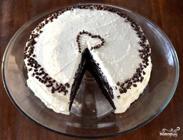 Бисквитный торт с творожным кремом | Рецепт | Идеи для блюд, Бисквитный торт, Вкусняшки