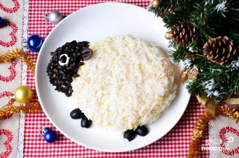 Новогодние рецепты для детей: салат «Овечка» - MAMABOOK — найкращий український сайт для батьків