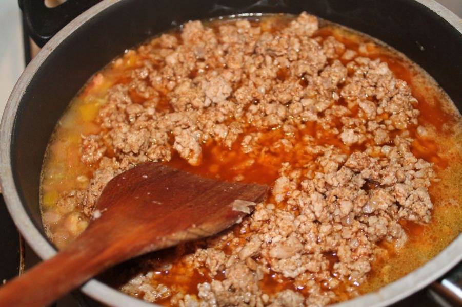 Вариант 1: Классический рецепт супа из красной фасоли с мясом