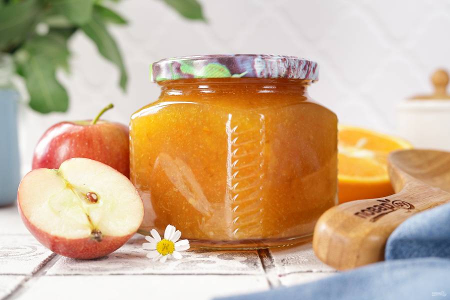 Варенье из яблок с апельсинами в мультиварке