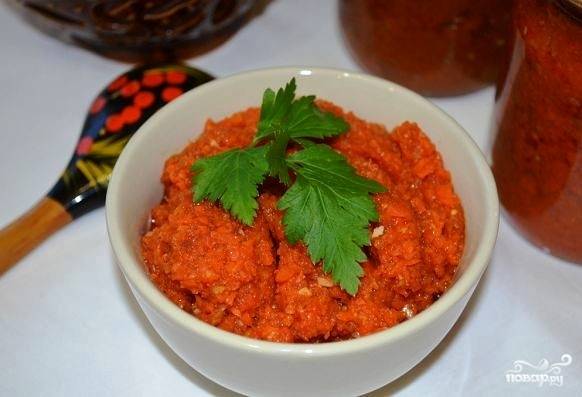 Икра из моркови на зиму