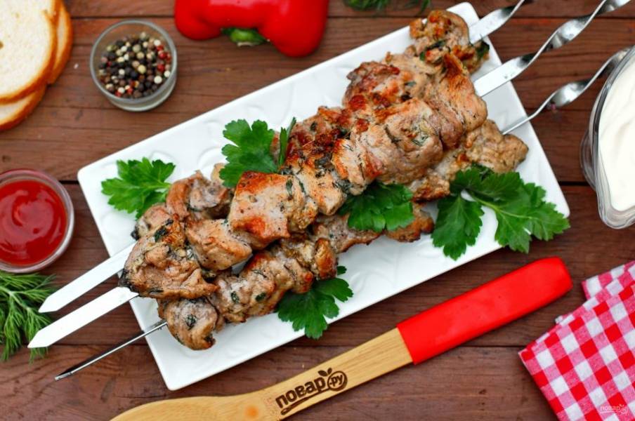 10 рецептов шашлыка из мяса. Жарим на мангале или в духовке!