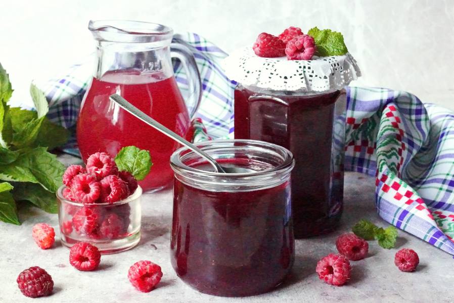 Варенье из малины без косточек