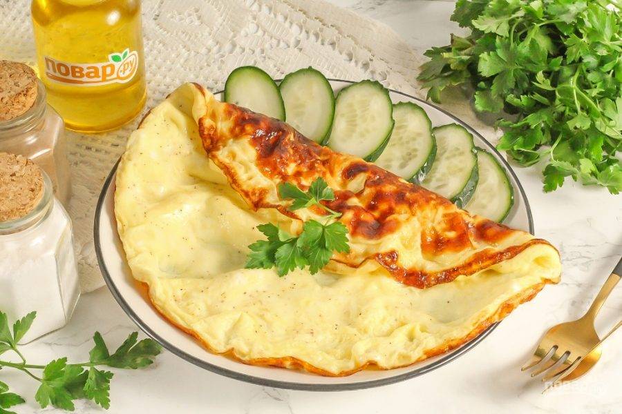 Как приготовить омлет с молоком: лучший рецепт на domfood.ru