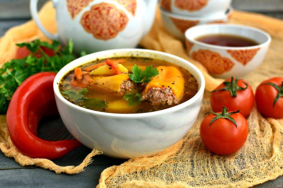 Живи вкусно, живи легко - Ленивая шурпа