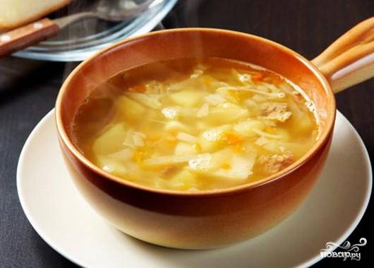 Как приготовить слизистый суп для диеты