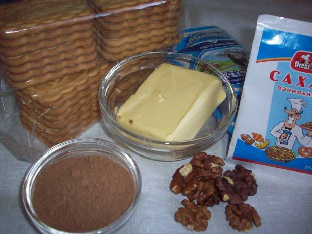 Пирожное «Картошка» из печенья со сгущенкой — рецепт с фото пошагово