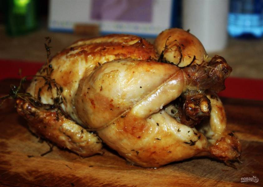 Курица в медово-соевом маринаде