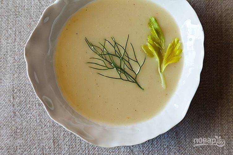 12.	Подавайте суп горячим со свежей зеленью. Приятного аппетита!