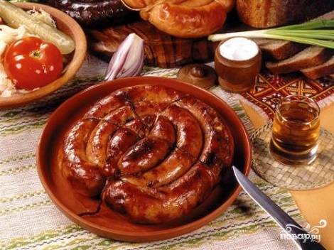Инструкция для приготовления Краковской колбасы в домашних условиях. купить за 15 руб.
