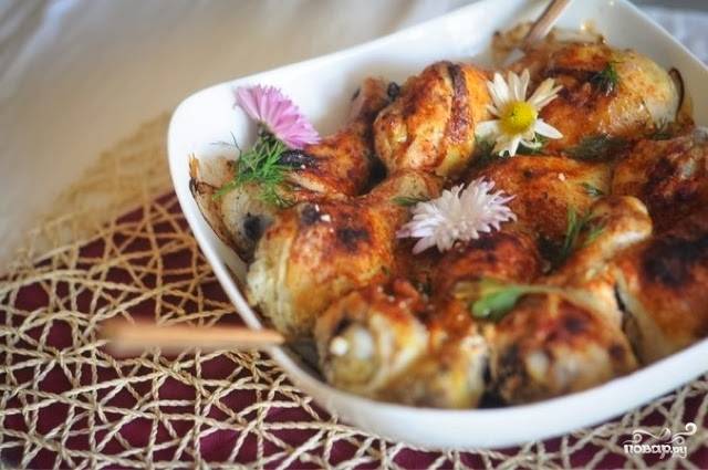 Куриные ножки с овощами и грибами в духовке – простой и вкусный рецепт, как приготовить пошагово