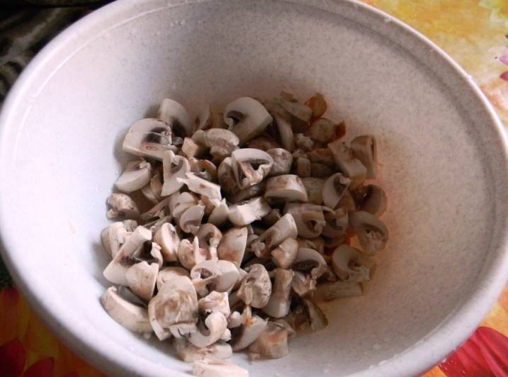 Картофельные рулетики с грибами