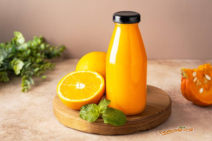 Тыквенный сок с апельсином на зиму лучший рецепт