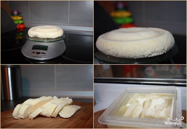 Сыр из молока, который у вас точно получится. Всего час, и готово!