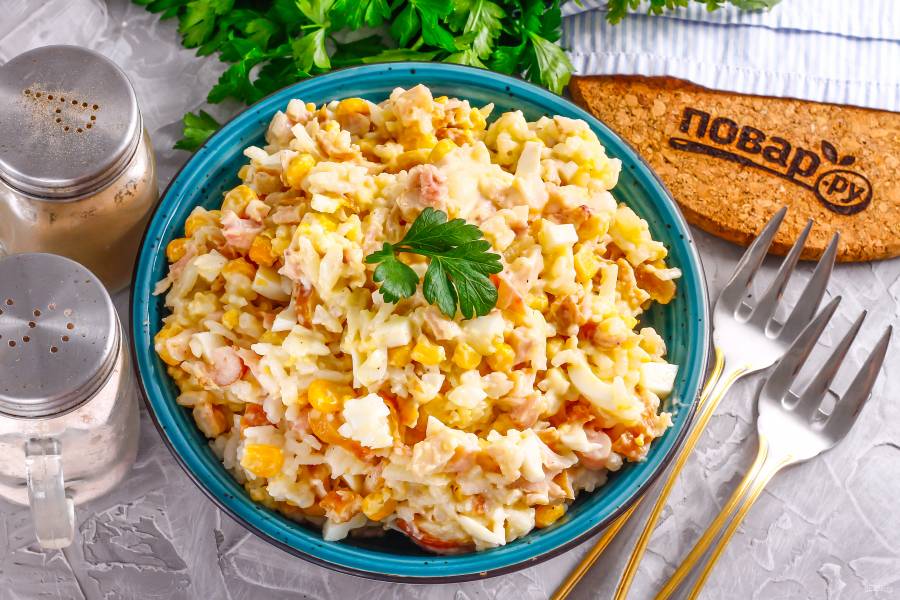 Самый вкусный салат с рисом на зиму: ТОП-9 рецептов с фото пошагово