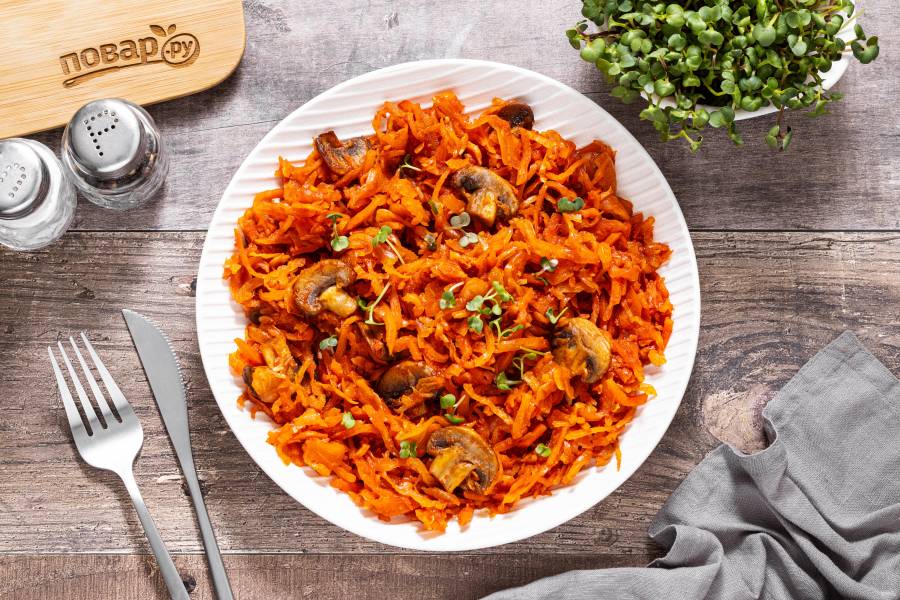 Постная солянка из свежей капусты