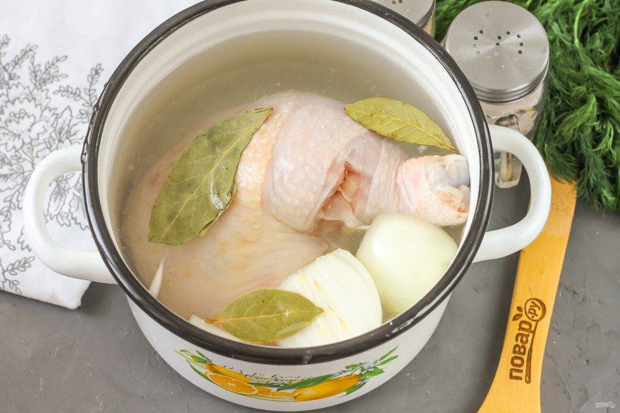 Сколько варится курица для супа по времени