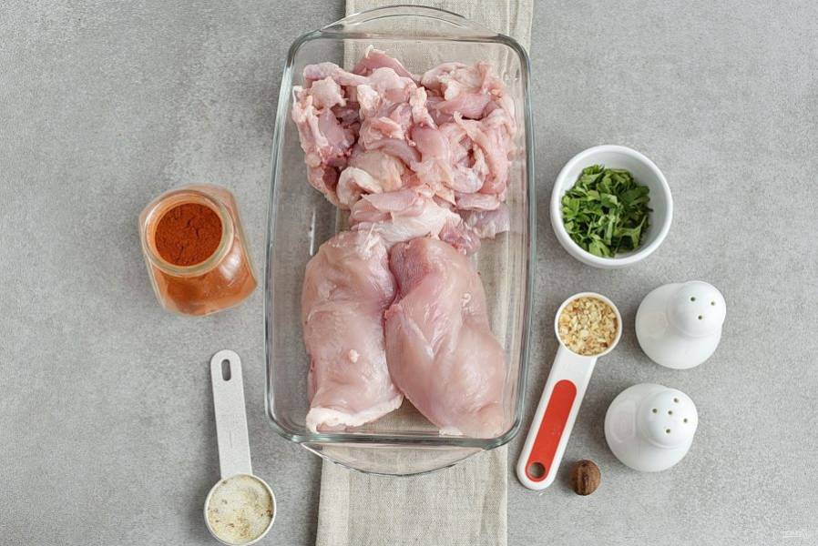 Как приготовить Домашняя колбаса куриная с желатином рецепт пошагово