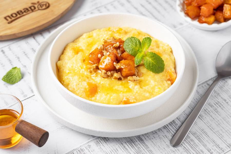 Каша из тыквы