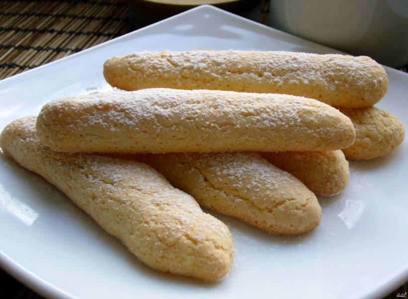 Печенье Дамские пальчики, пошаговый рецепт с фото на 91 ккал