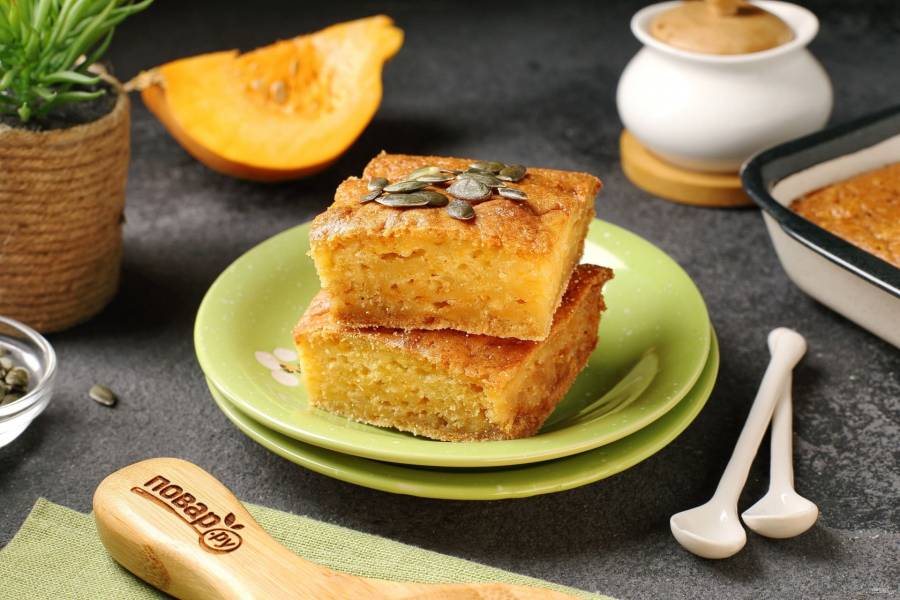 Пирог с тыквой