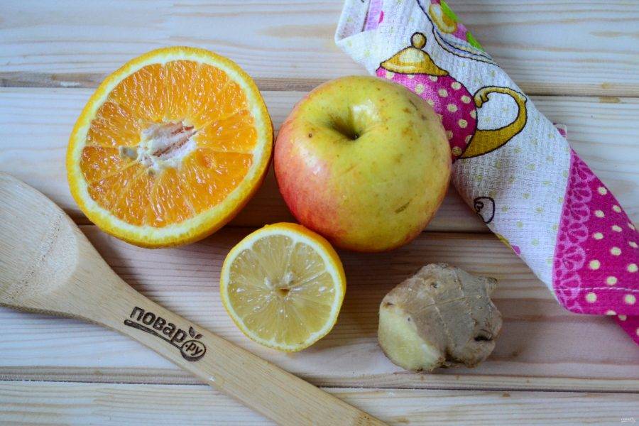 Варенье из апельсинов, лимонов и имбиря