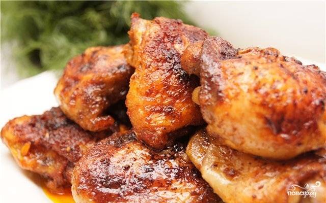 Курица под хмельком – кулинарный рецепт