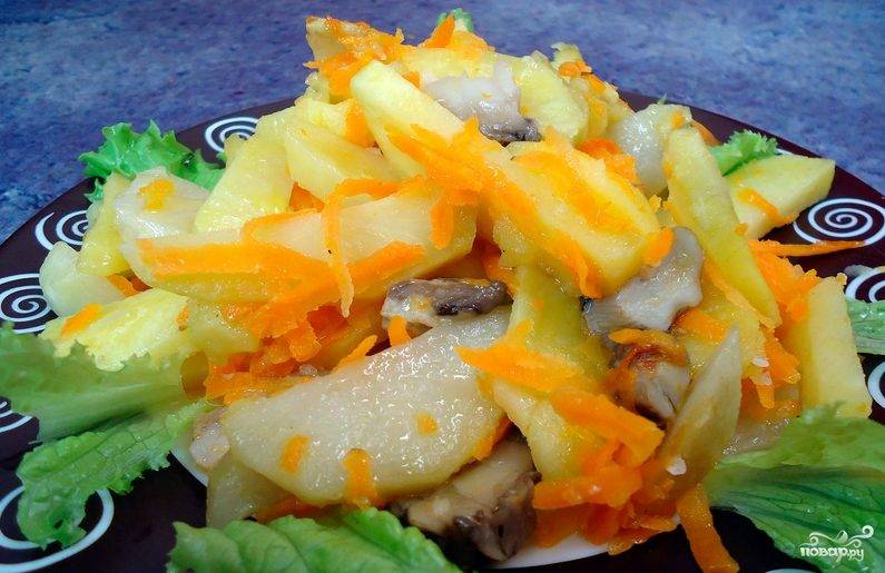 Вешенки с картошкой в духовке — рецепт с фото | Рецепт | Национальная еда, Еда, Китайская еда