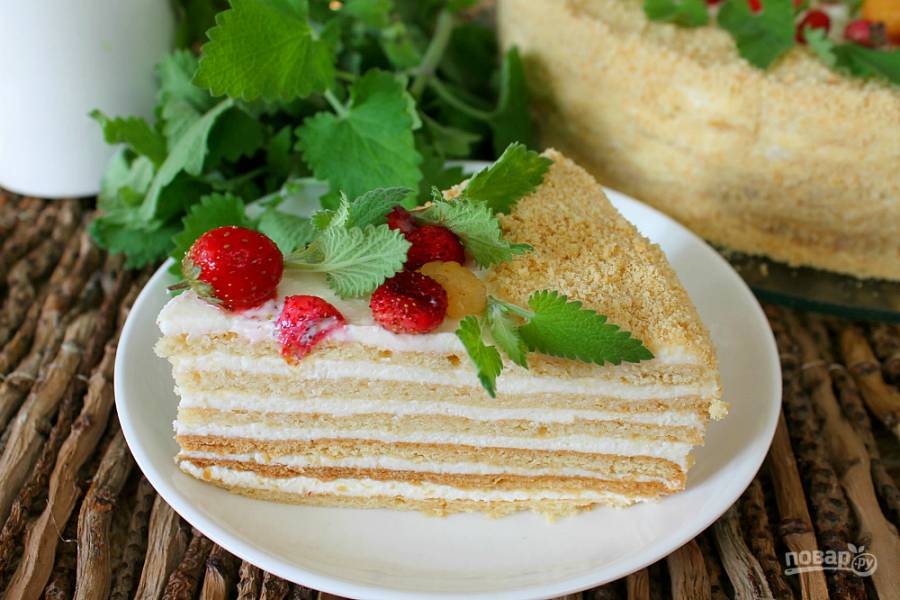 Песочные торты - рецепты с фото на Повар.ру (32 рецепта песочного торта)