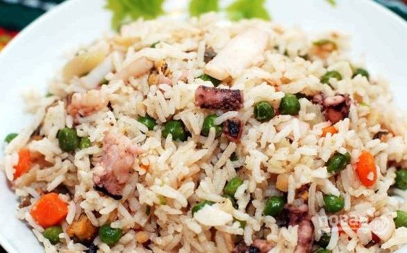 Рис с морепродуктами «Индийская сборная» — рецепт с фото и видео