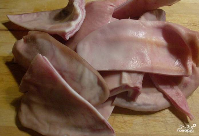 Свиные уши по-китайски пошаговый рецепт с видео и фото – Китайская кухня: Закуски