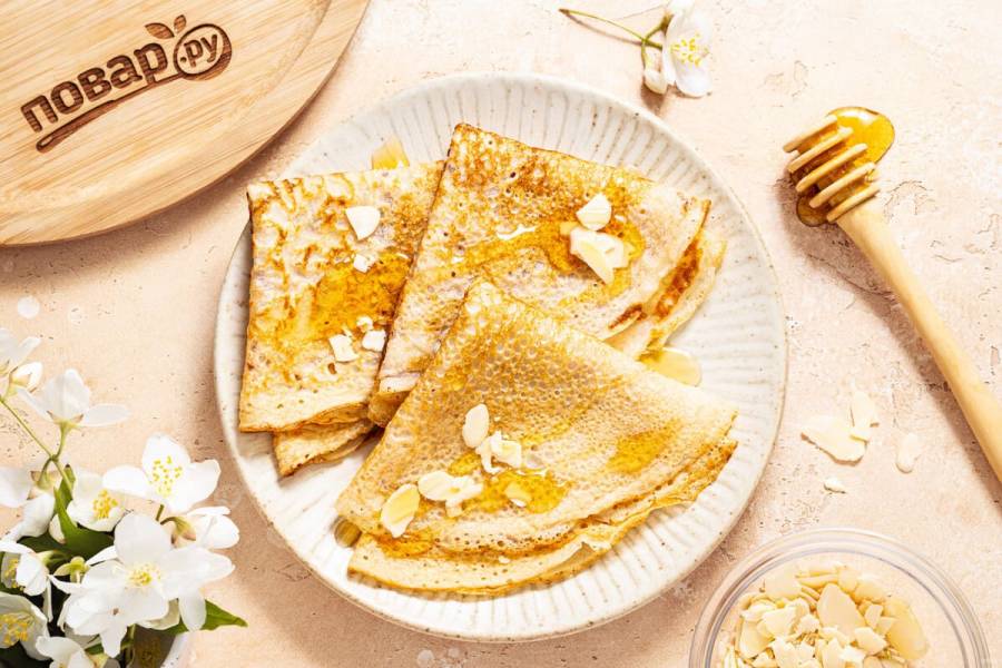 Блины без яиц
