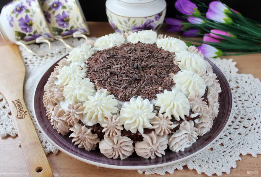 Шоколадный торт без выпечки за 15 минут: одного кусочка будет мало!