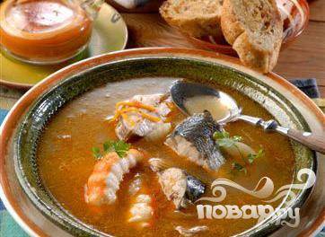 Рыбный суп по-марсельски