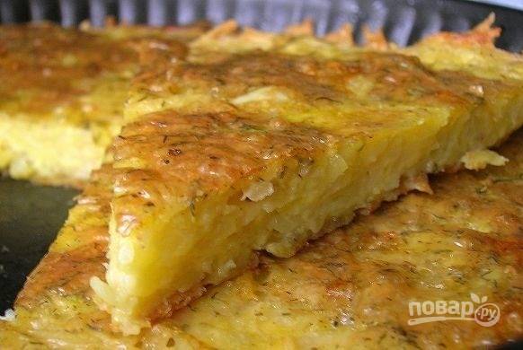 Быстрая картофельная запеканка с сыром и чесноком — пошаговый рецепт | натяжныепотолкибрянск.рф