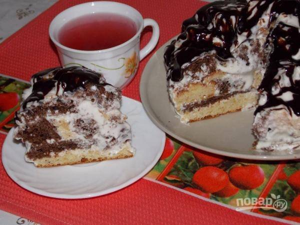 «Хлопец кучерявый» торт пошаговый рецепт быстро и просто от Натальи Даньчишак