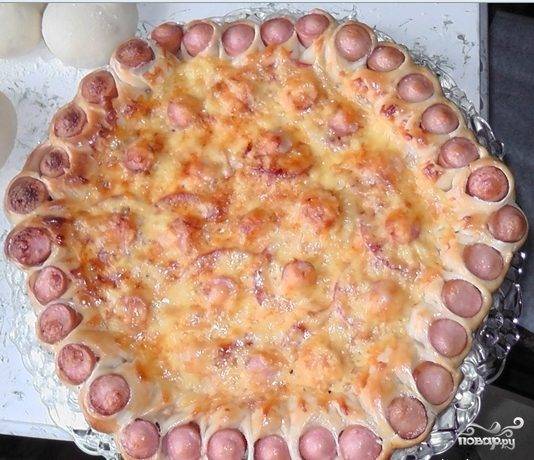 Пирог с картошкой и сосисками - калорийность, состав, описание - manikyrsha.ru