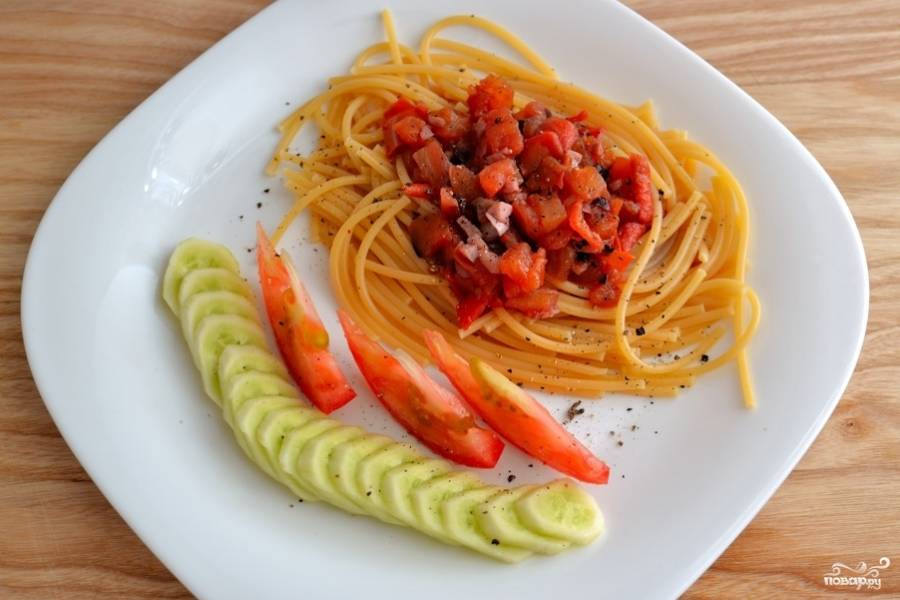 Паста с острым томатным соусом рецепт – Итальянская кухня: Паста и пицца. «Еда»