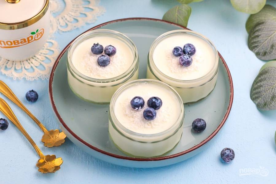 Желе из молока