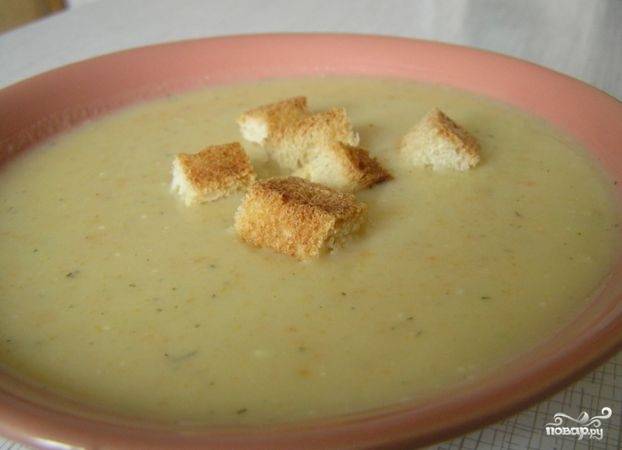 Крем суп из цветной капусты с курицей рецепт с фото пошагово