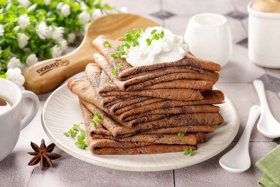 Шоколадные блинчики