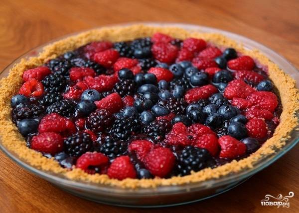 Открытый пирог с ягодой рецепт изысканного десерта для всей семьи