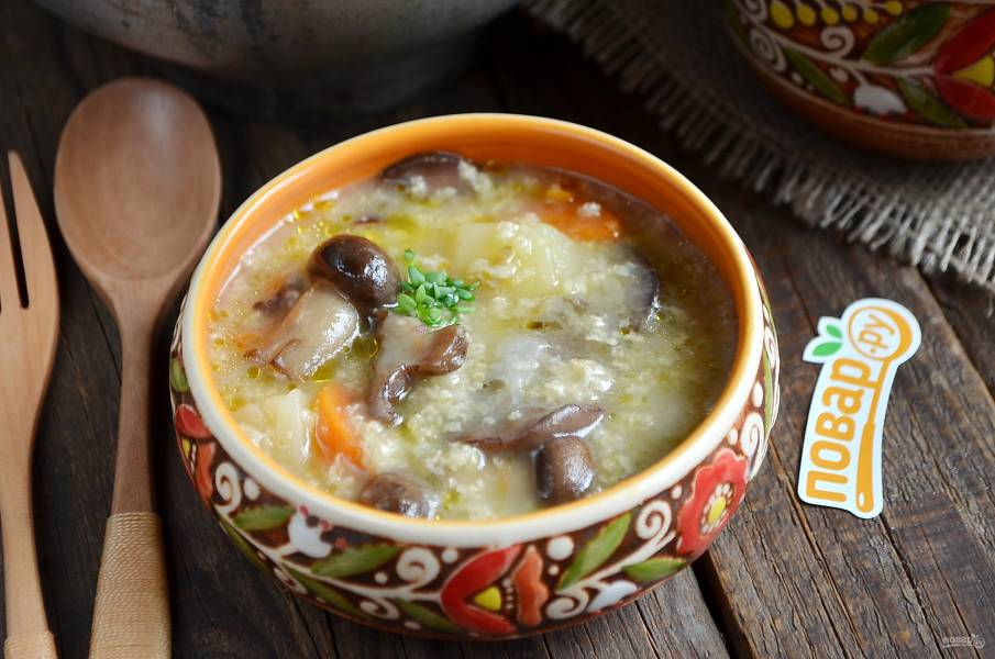 Суп из свежих маслят рецепт – Европейская кухня: Супы. «Еда»