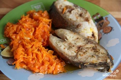 Рыба, тушенная с морковью и луком - рецепт приготовления рыбы, тушенной с морковью и луком