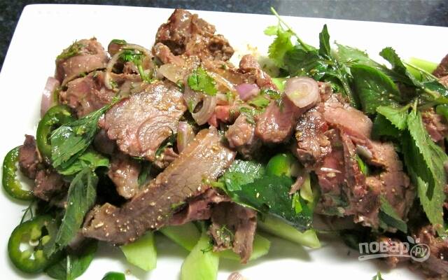 Мясо по-тайски: рецепт
