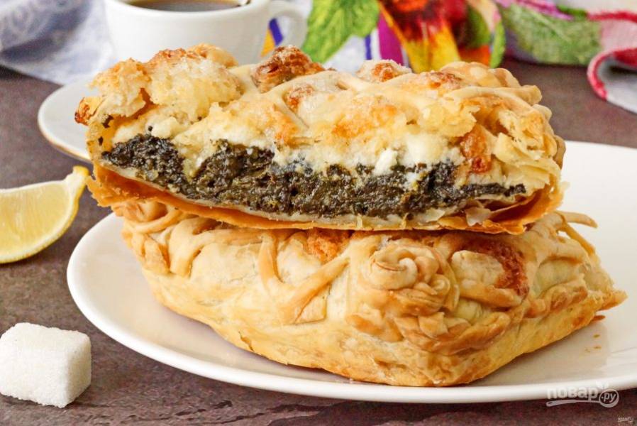 Пирог из щавеля